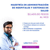 Maestría en Administración de Hospitales y Sistemas de Salud